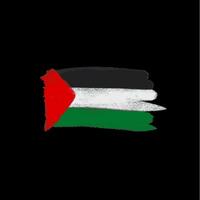 illustratie van Palestina vlag vector