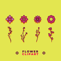 Bloem Clipart Vector