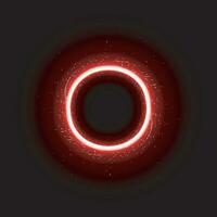 rood licht cirkel vector