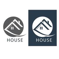 huis logo en symbool vector afbeelding