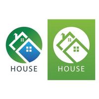 huis logo en symbool vector afbeelding