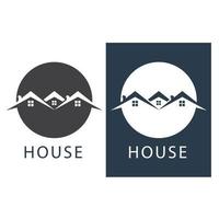 huis logo en symbool vector afbeelding