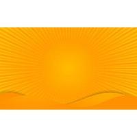zonnestraal achtergrond ontwerp gele kleur golf illustratie vector
