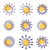 zon pictogram vector pack