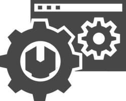 uitrusting instelling symbool icoon vector afbeelding. illustratie van de industrieel wiel mechine mechanisme ontwerp beeld