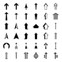 pijl pictogram vector set