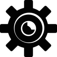 uitrusting instelling symbool icoon vector afbeelding. illustratie van de industrieel wiel mechine mechanisme ontwerp beeld