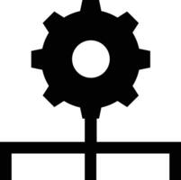 uitrusting instelling symbool icoon vector afbeelding. illustratie van de industrieel wiel mechine mechanisme ontwerp beeld