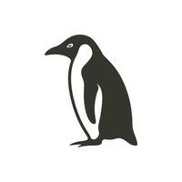 pinguïn vogel icoon Aan wit achtergrond - gemakkelijk vector illustratie