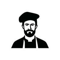 chef icoon Aan wit achtergrond - gemakkelijk vector illustratie