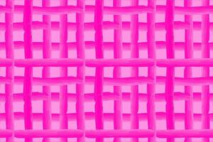 roze Schotse ruit plaid naadloos patroon, waterverf borstel bewerkbare slagen, kruispunt strepen, pop stijl achtergrond vector