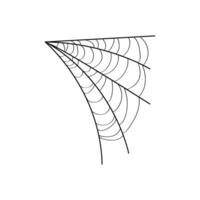 element spinneweb tekenfilm vector illustratie