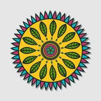 bloem mandala vector