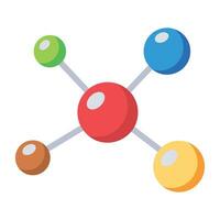 modieus moleculen bonding vector