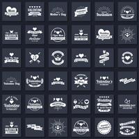 Vintage Retro Vector Logo voor banner