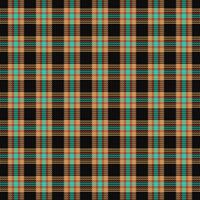 tartan geruite patroon met textuur en retro kleur. vector