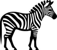zebra - hoog kwaliteit vector logo - vector illustratie ideaal voor t-shirt grafisch