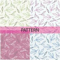 patroon vector en achtergrond bloemen patroon ontwerp