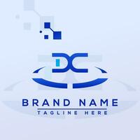 brief dc professioneel logo voor allemaal soorten van bedrijf vector
