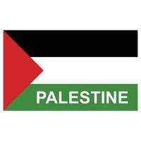 Palestina vlag knop Aan wit achtergrond. vector illustratie. eps 10. met Palestina geschreven binnen. taal selectie icoon gebaseerd Aan land vlag