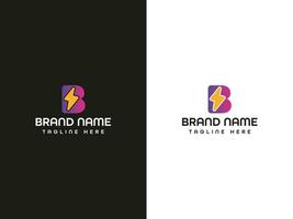 bout brief logo ontwerp vector