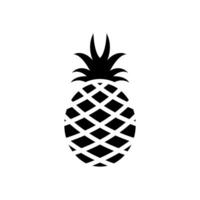 ananas icoon ontwerp vector