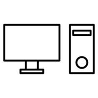 computer icoon ontwerp vector