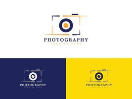 camera fotografie logo ontwerp vector sjabloon