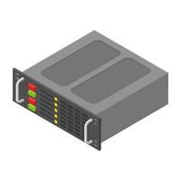 data server concepten vector