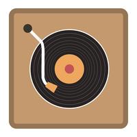 Vinyl speler Vector Icon