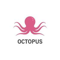 octopus logo ontwerp vector