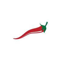 Chili illustratie logo vector