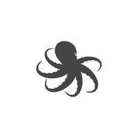 octopus logo ontwerp vector