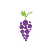 druiven logo icoon vector