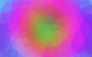licht veelkleurig, regenboog vector abstract mozaïekpatroon.