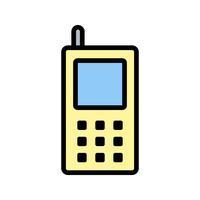 Mobiele telefoon Vector Icon