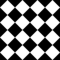 naadloze zwart-wit patroon met diamanten. vector illustratie