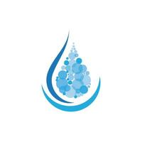 waterdruppel logo sjabloon vector