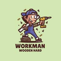 werkman houten logo vector