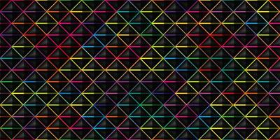 abstract kleurrijk naadloos meetkundig rooster achtergrond met gekleurde vormen vector