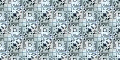 monochroom meetkundig rooster pixel kunst achtergrond modern gekleurde abstract mozaïek- structuur vector