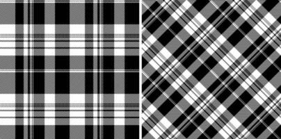 controleren textiel vector van Schotse ruit structuur naadloos met een achtergrond plaid patroon kleding stof.