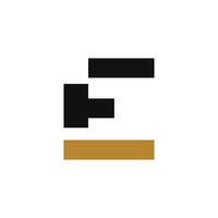 creatief eerste brief e logo. alfabet e logo ontwerp sjabloon vector