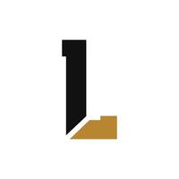 creatief eerste brief l logo. alfabet l logo ontwerp sjabloon vector