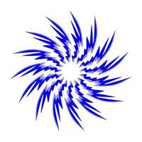 blauw tribal mandala icoon met schaduw. perfect voor logo's, pictogrammen, artikelen, tatoeages, stickers, affiches, spandoeken, kleren, hoeden vector