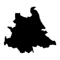 tshuapa provincie kaart, administratief divisie van democratisch republiek van de Congo. vector illustratie.