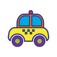 taxi icoon ontwerp vector sjabloon