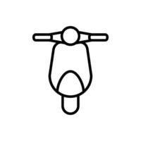 scooter pictogram ontwerp vector