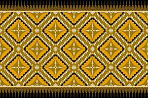 naadloos Afrikaanse patroon. etnisch tapijt met punthaken. tribal vector ornament. aztec stijl. meetkundig mozaïek- Aan de tegel, majolica. oude interieur.