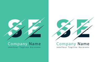 se brief logo vector ontwerp sjabloon elementen